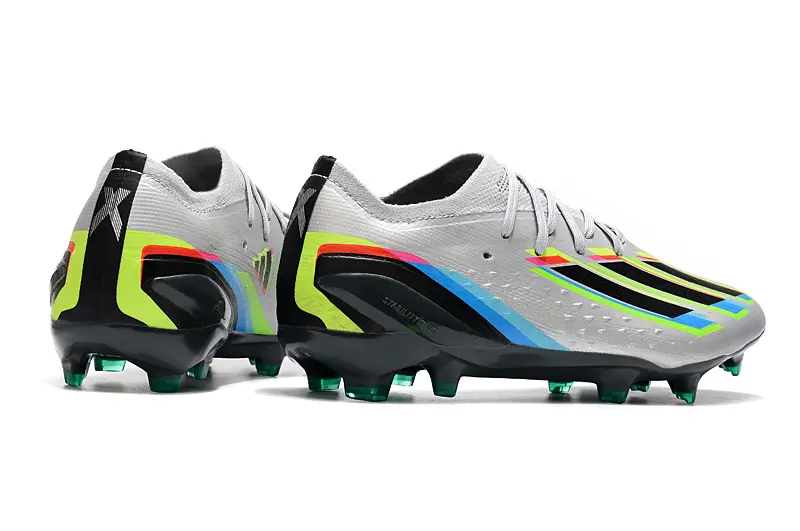 Adidas X Speedportal.1 FG - Gray/Electric Blue/Neon Green