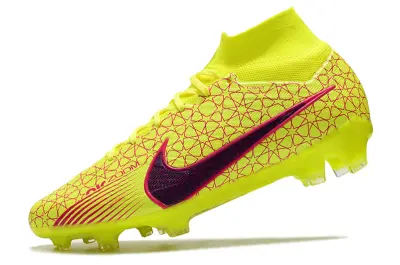 Nike Air Zoom Mercurial Superfly 9 Elite FG - Yellow/Neon Yellow/Deep Purple