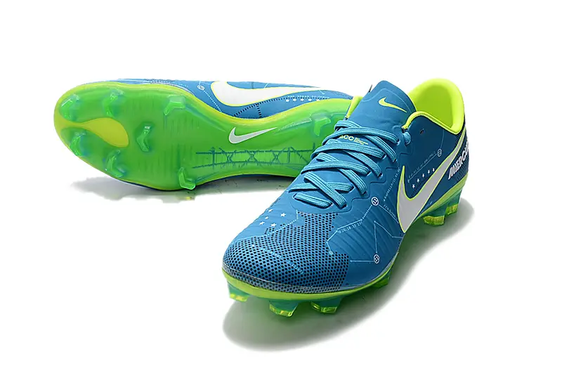 Nike Mercurial Vapor 11 FG - Blue/Electric Blue/Lime Green