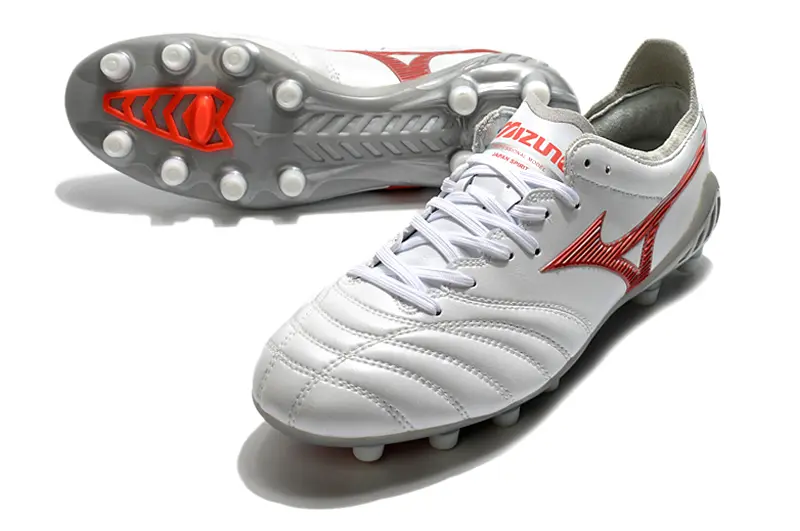 Mizuno Morelia Neo 3 Pro FG - White/Coral/Steel