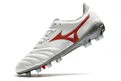 Mizuno Morelia Neo 3 Pro FG - White/Coral/Steel