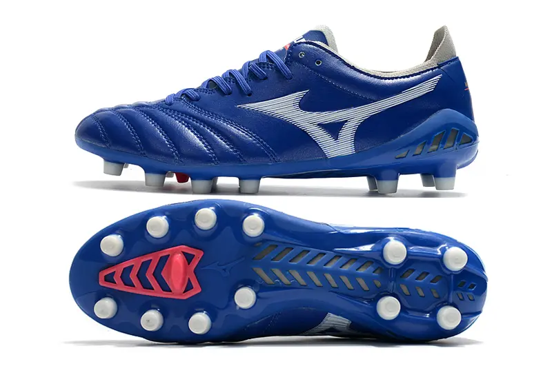 Mizuno Morelia Neo 3 Pro FG - Blue/Vibrant Blue/Soft Grey
