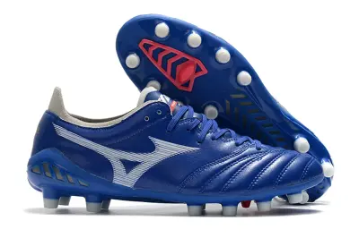 Mizuno Morelia Neo 3 Pro FG - Blue/Vibrant Blue/Soft Grey