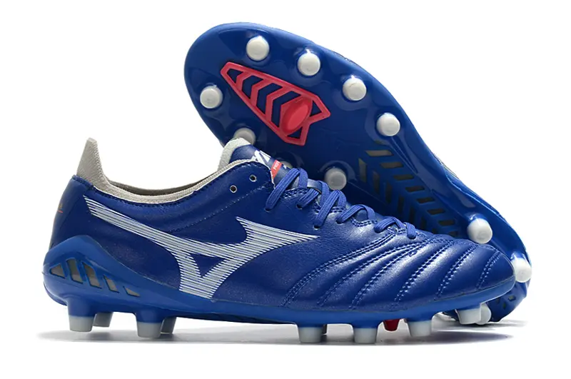 Mizuno Morelia Neo 3 Pro FG - Blue/Vibrant Blue/Soft Grey