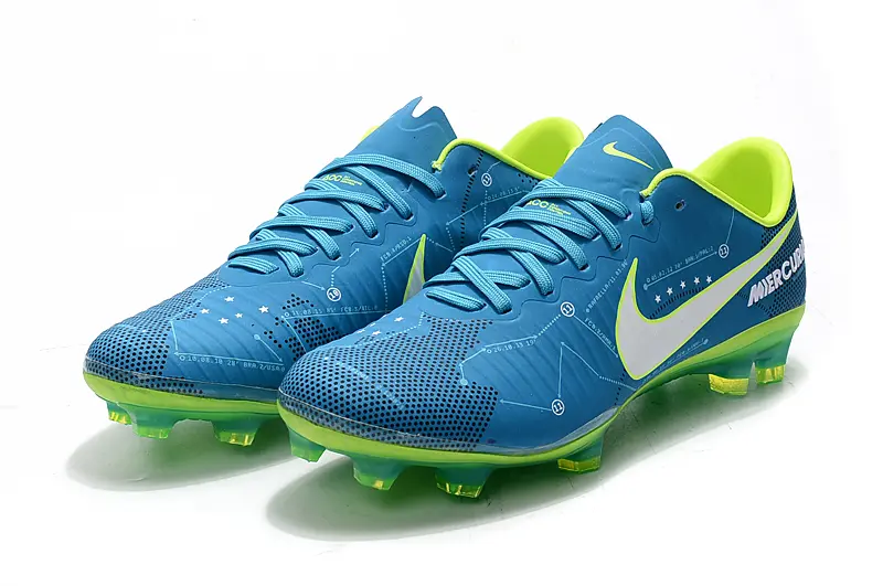 Nike Mercurial Vapor 11 FG - Blue/Electric Blue/Lime Green