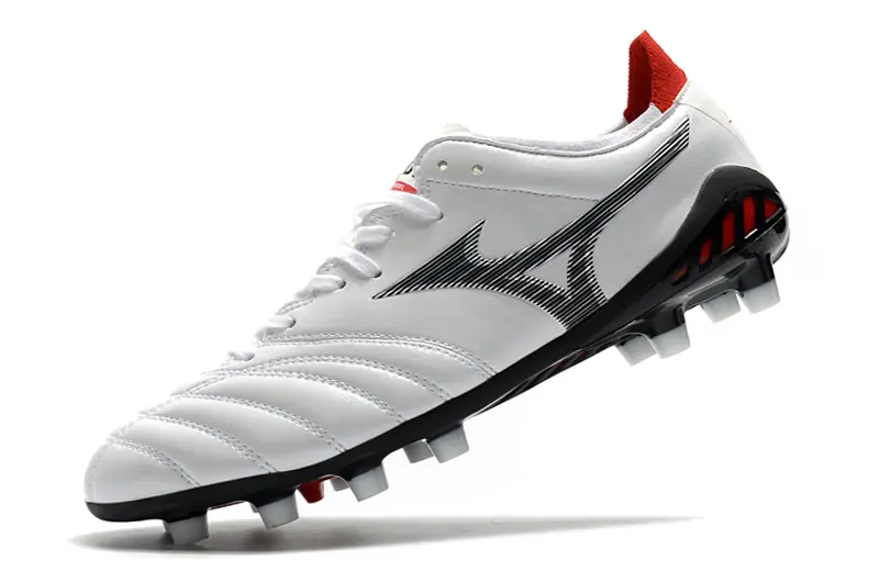 Mizuno Morelia Neo 3 Pro FG - White/Crimson Red/Black