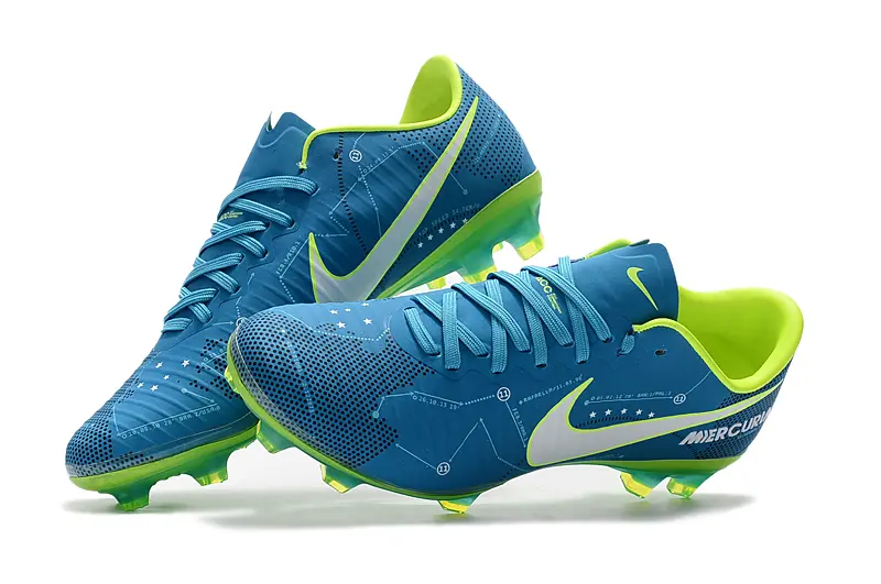 Nike Mercurial Vapor 11 FG - Blue/Electric Blue/Lime Green