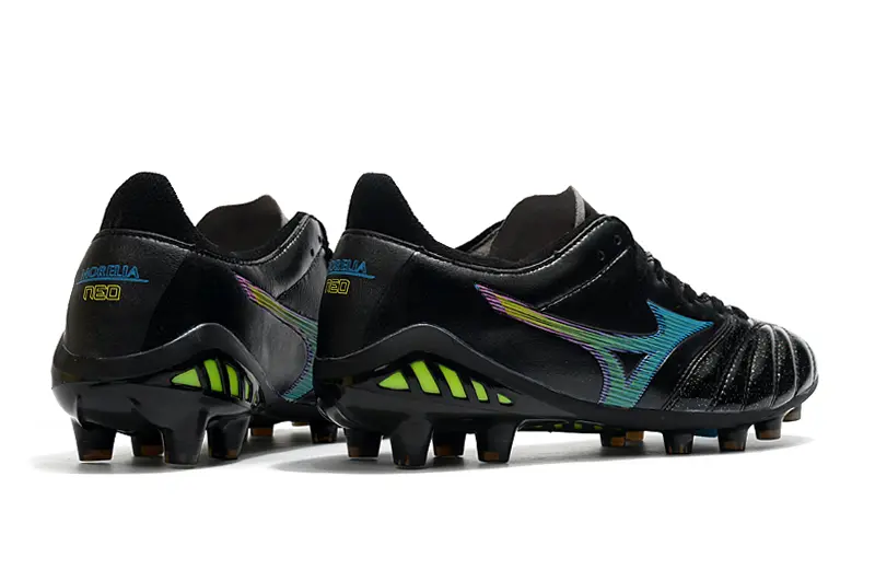 Mizuno Morelia Neo 3 Pro FG - Black/Neon Green/Light Blue