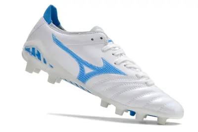 Mizuno Morelia Neo 3 Pro FG - White/Sky Blue/Cool Blue