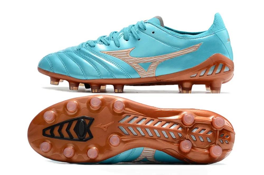 Mizuno Morelia Neo 3 Pro FG - Blue/Sky Blue/Bright Bronze