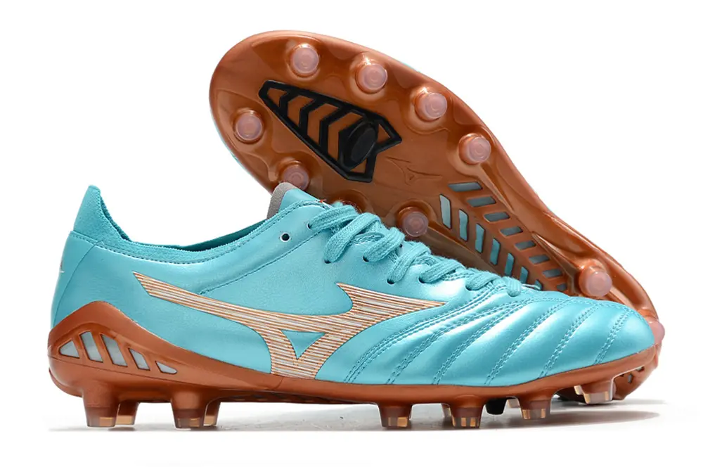 Mizuno Morelia Neo 3 Pro FG - Blue/Sky Blue/Bright Bronze