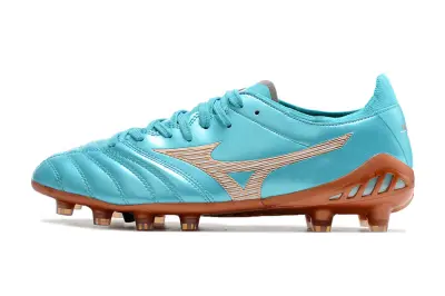 Mizuno Morelia Neo 3 Pro FG - Blue/Sky Blue/Bright Bronze