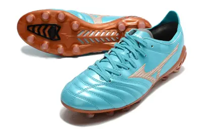 Mizuno Morelia Neo 3 Pro FG - Blue/Sky Blue/Bright Bronze