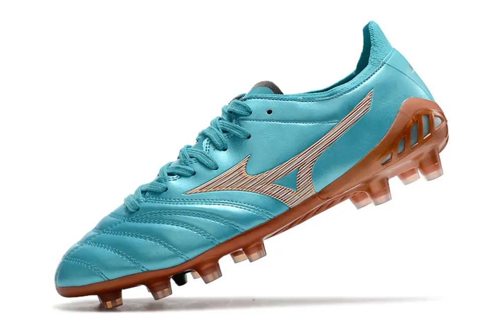 Mizuno Morelia Neo 3 Pro FG - Blue/Sky Blue/Bright Bronze