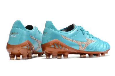 Mizuno Morelia Neo 3 Pro FG - Blue/Sky Blue/Bright Bronze