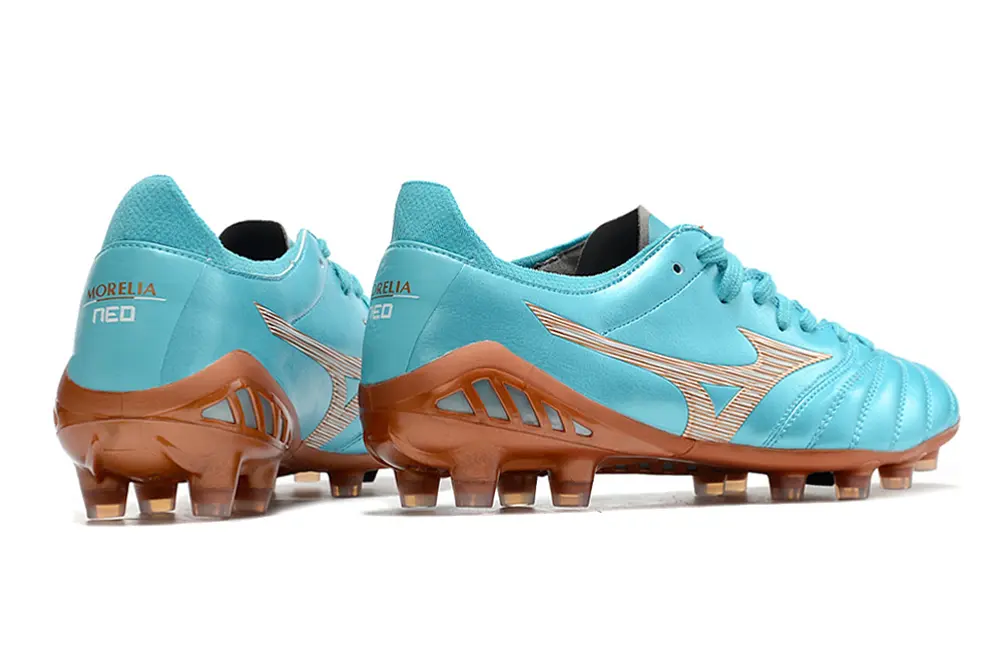 Mizuno Morelia Neo 3 Pro FG - Blue/Sky Blue/Bright Bronze