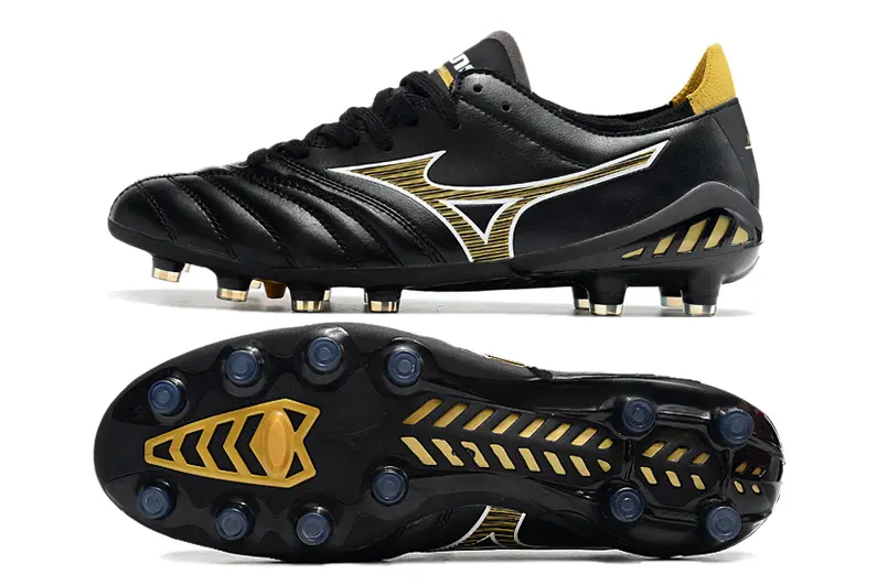Mizuno Morelia Neo 3 Pro FG - Black/Golden Black/Classic Black