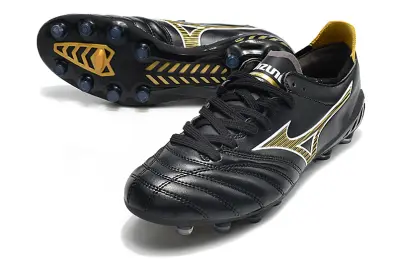 Mizuno Morelia Neo 3 Pro FG - Black/Golden Black/Classic Black