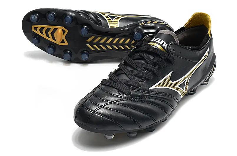Mizuno Morelia Neo 3 Pro FG - Black/Golden Black/Classic Black