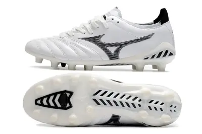 Mizuno Morelia Neo 3 Pro FG - White/Midnight Black/Clean White