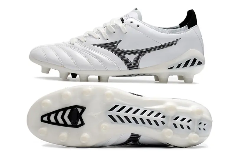 Mizuno Morelia Neo 3 Pro FG - White/Midnight Black/Clean White