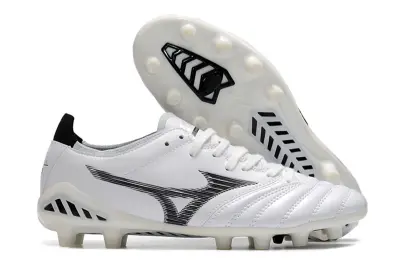 Mizuno Morelia Neo 3 Pro FG - White/Midnight Black/Clean White