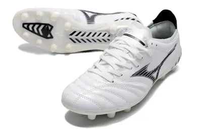 Mizuno Morelia Neo 3 Pro FG - White/Midnight Black/Clean White
