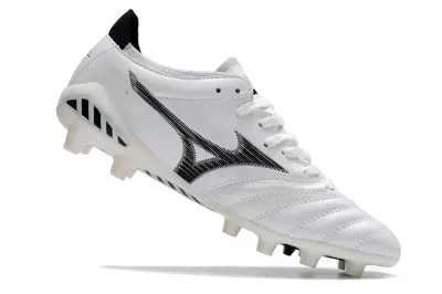 Mizuno Morelia Neo 3 Pro FG - White/Midnight Black/Clean White