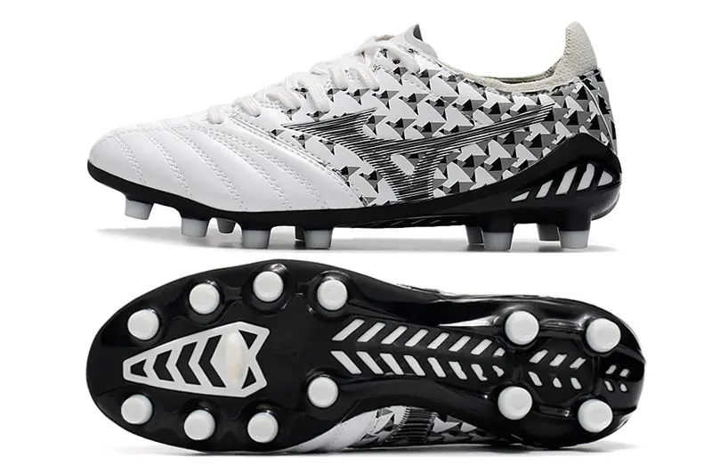 Mizuno Morelia Neo 3 Pro FG - White/Graphite Grey/Smooth Black