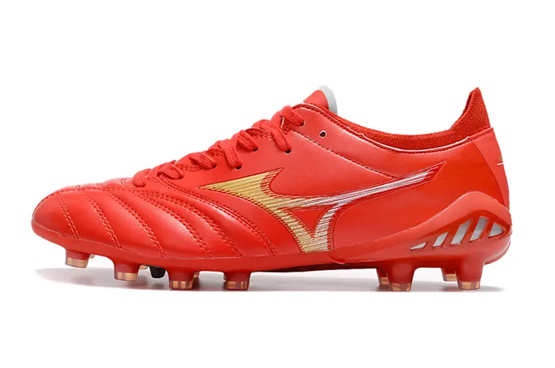 Mizuno Morelia Neo 3 Pro FG - Red/Fiery Crimson/Golden Blaze