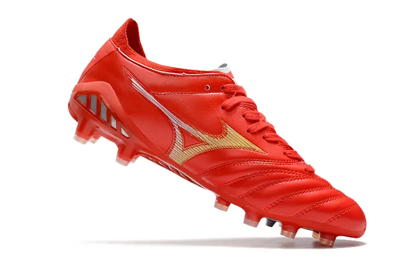 Mizuno Morelia Neo 3 Pro FG - Red/Fiery Crimson/Golden Blaze