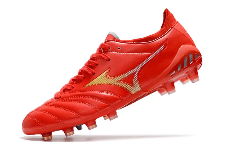 Mizuno Morelia Neo 3 Pro FG - Red/Fiery Crimson/Golden Blaze