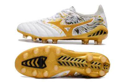 Mizuno Morelia Neo 3 Pro FG - White/Golden Yellow/Black