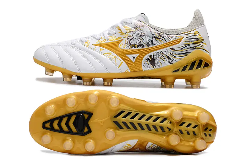 Mizuno Morelia Neo 3 Pro FG - White/Golden Yellow/Black