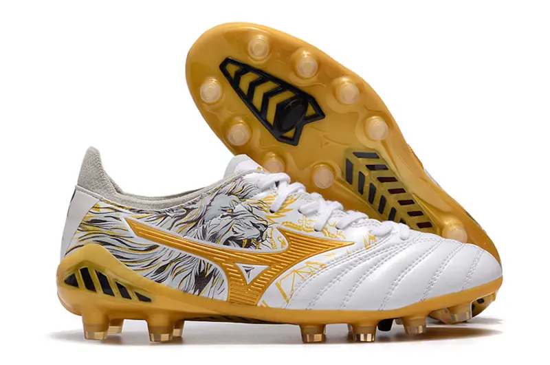 Mizuno Morelia Neo 3 Pro FG - White/Golden Yellow/Black