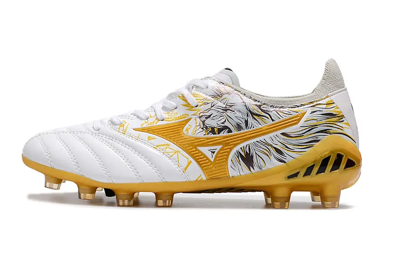 Mizuno Morelia Neo 3 Pro FG - White/Golden Yellow/Black