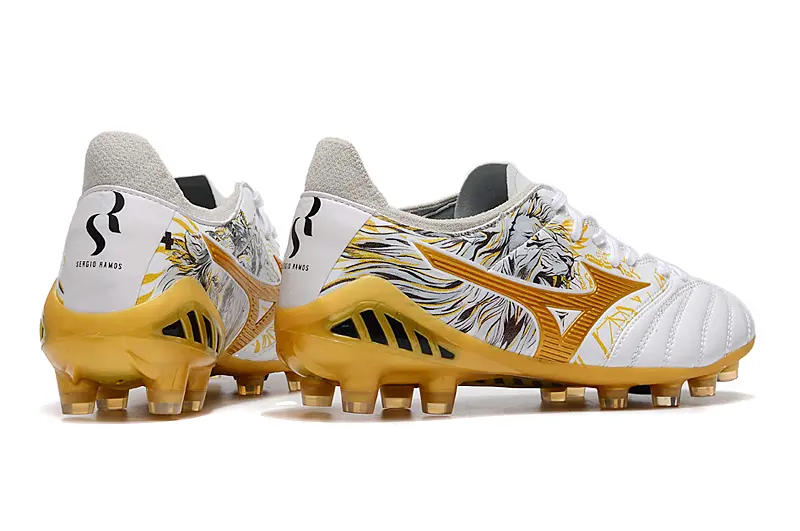 Mizuno Morelia Neo 3 Pro FG - White/Golden Yellow/Black