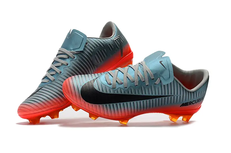 Nike Mercurial Vapor 11 FG - Blue/Bright Orange/Steel Gray