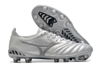 Mizuno Morelia Neo 3 Pro FG - Silver/Metallic Grey/Classic White