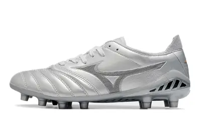 Mizuno Morelia Neo 3 Pro FG - Silver/Metallic Grey/Classic White