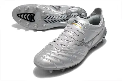 Mizuno Morelia Neo 3 Pro FG - Silver/Metallic Grey/Classic White