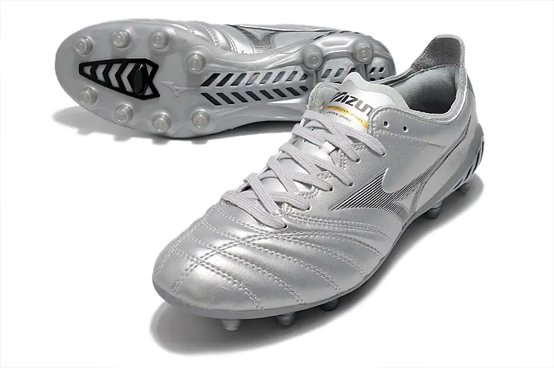 Mizuno Morelia Neo 3 Pro FG - Silver/Metallic Grey/Classic White