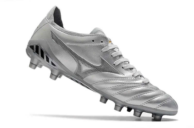Mizuno Morelia Neo 3 Pro FG - Silver/Metallic Grey/Classic White