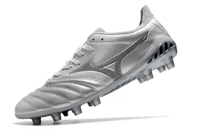 Mizuno Morelia Neo 3 Pro FG - Silver/Metallic Grey/Classic White
