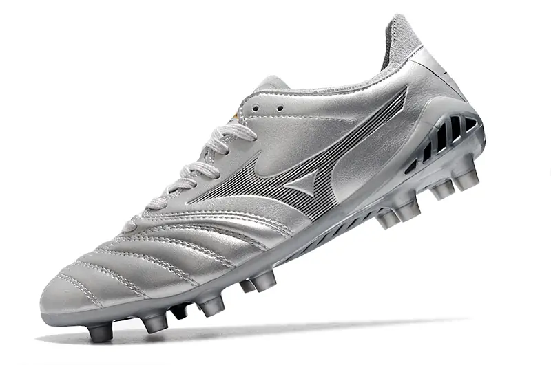 Mizuno Morelia Neo 3 Pro FG - Silver/Metallic Grey/Classic White