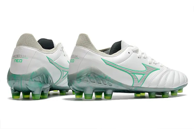 Mizuno Morelia Neo 3 Pro FG - White/Mint Green/Crystal Clear