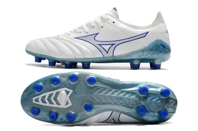 Mizuno Morelia Neo 3 Pro FG - White/Ocean Blue/Frosted Blue