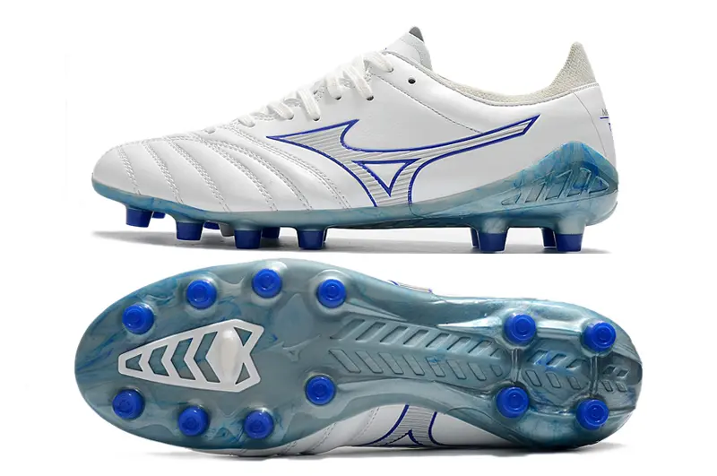 Mizuno Morelia Neo 3 Pro FG - White/Ocean Blue/Frosted Blue