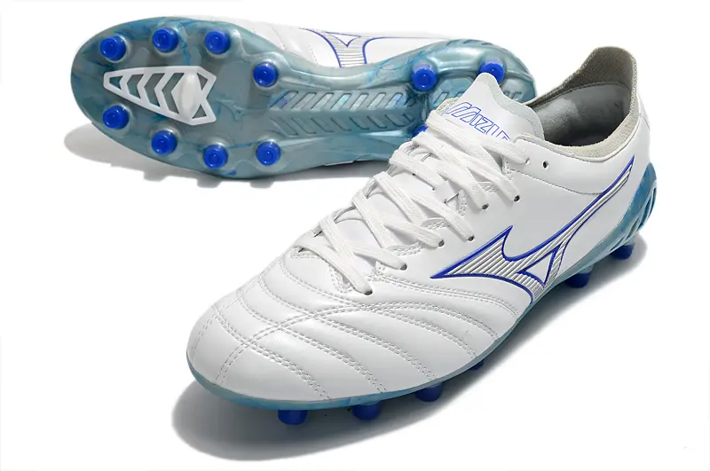 Mizuno Morelia Neo 3 Pro FG - White/Ocean Blue/Frosted Blue