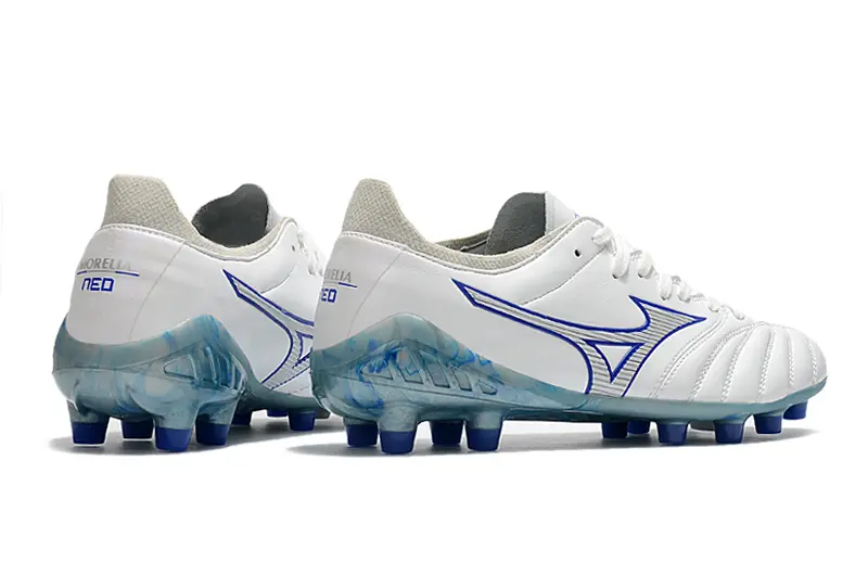Mizuno Morelia Neo 3 Pro FG - White/Ocean Blue/Frosted Blue